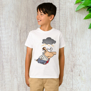 Mann unter einer Wolke T-Shirt