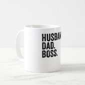 Mann. Vater. Boss. Kaffeetasse (Vorderseite Links)