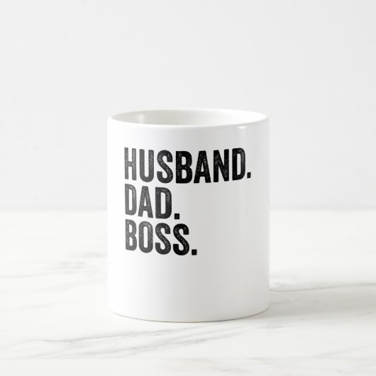 Mann. Vater. Boss. Kaffeetasse (Mittel)