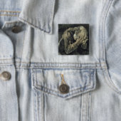 Mann Vincent van Goghs | mit seinem Kopf in seinen Button (Beispiel)
