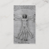 Mann Visitenkarte (Rückseite)