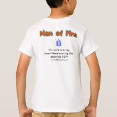 Mann von Feuerjugend T-Shirt (Rückseite)