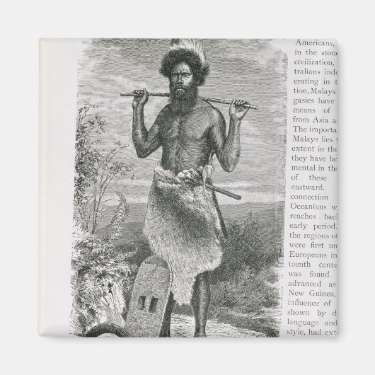 Mann von New South Wales Magnet (Vorne)