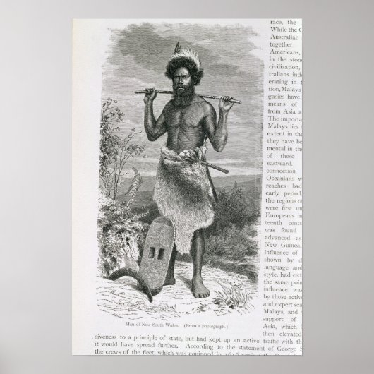Mann von New South Wales Poster (Vorne)