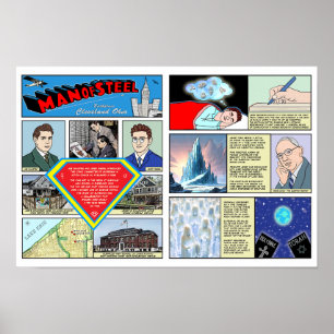 Mann von Steel Poster Eerie Lake Erie Offiziell Me