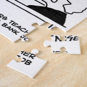 Mann vor Gericht, der eine Bank ausgeraubt hat Puzzle (Seite)