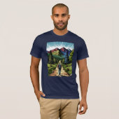 Mann Wandern T-Shirt (Vorne ganz)