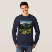 Mann Wandern T-Shirt (Vorne ganz)