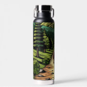 Mann Wandern Trinkflasche (Vorne)