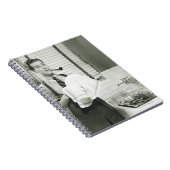 Mann-waschendes Geschirr Notizblock (Rechte Seite)