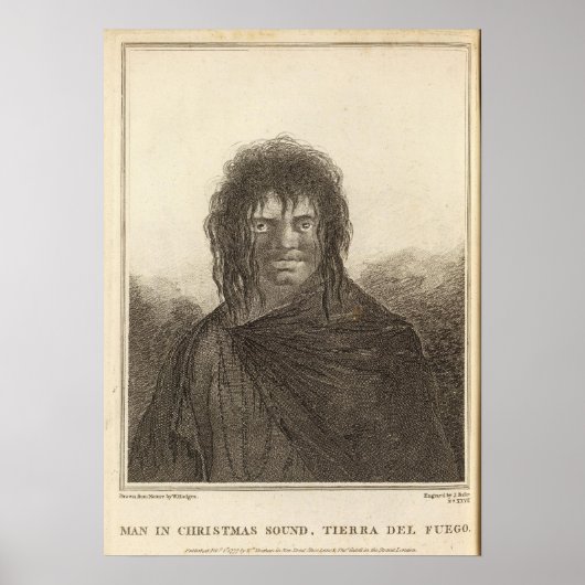 Mann, Weihnachtslied, Chile Poster (Vorne)