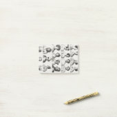 Mann, Wunder, Räuber, eiserner Mann, Portrait Post-it Klebezettel (Auf Schreibtisch)