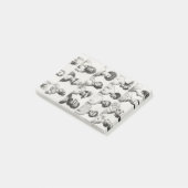 Mann, Wunder, Räuber, eiserner Mann, Portrait Post-it Klebezettel (angewinkelt)