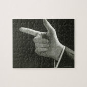 Mann-Zeigen Puzzle (Horizontal)