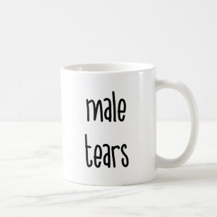 Mann zerreißt feministische Kaffee-Tasse Kaffeetasse