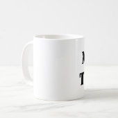 Mann zerreißt Kaffee-Tasse Kaffeetasse (Vorderseite Links)