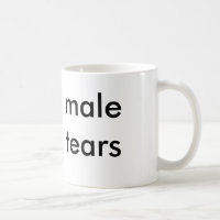 "Mann zerreißt" Tasse