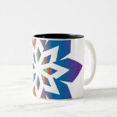 Mann Zweifarbige Tasse (VorderseiteRechts)