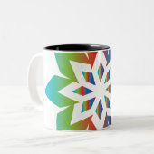 Mann Zweifarbige Tasse (Vorderseite Links)
