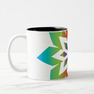 Mann Zweifarbige Tasse