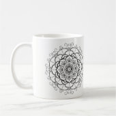 Manna-Mandala Kaffeetasse (Links)