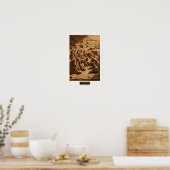 Manna vom Himmel — Sculpted Scripture Poster (Küche)