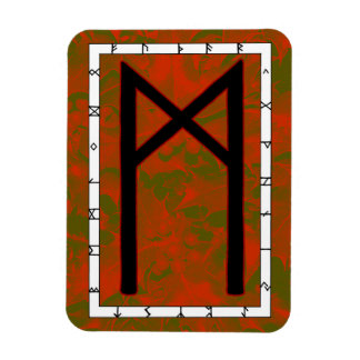 Mannaz Viking Rune Magnet - Menschlichkeit!