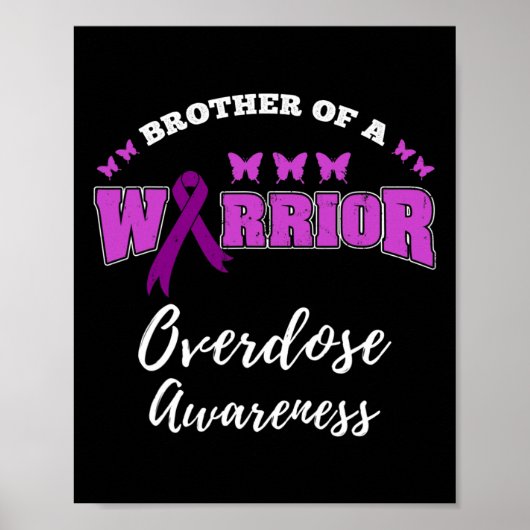 Männchen Bruder eines Kriegers Überdosis-Bewusstse Poster (Vorne)