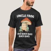 Männchen Oncle Frog Animal Pub Liebe Amphibien Toa T-Shirt (Vorderseite)