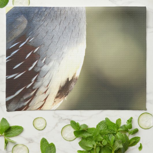 Männchen Quail Geschirrtuch (Gefaltet)