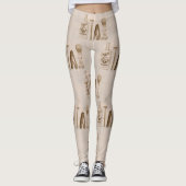 Männchen rasieren Leggings (Vorderseite)