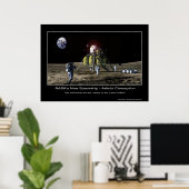 MannedMarsMission-133827main_lander Poster (Heimbüro)