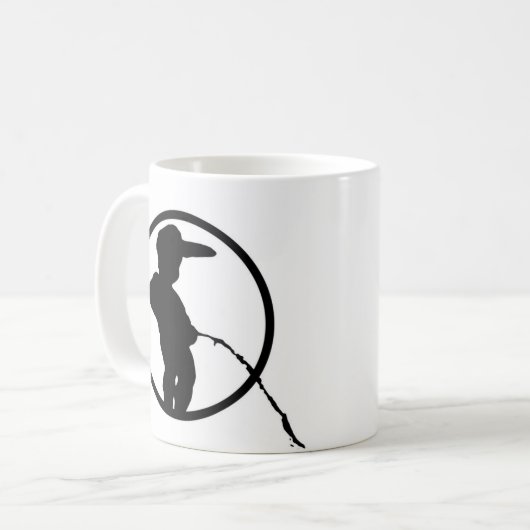 Manneke Pis Kaffeetasse (Vorderseite Links)