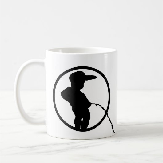 Manneke Pis Kaffeetasse (Links)