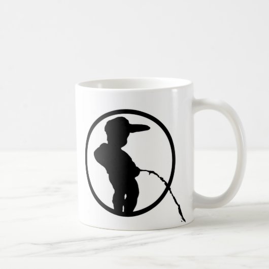 Manneke Pis Kaffeetasse (Rechts)