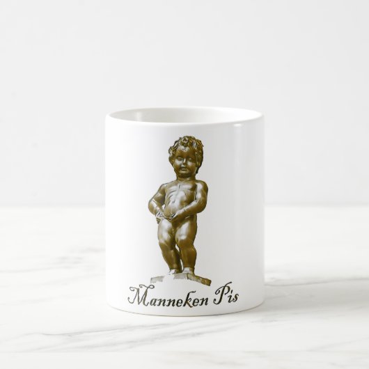 Manneken Pis - Belgien - Brüssel - Brüssel Kaffeetasse (Mittel)