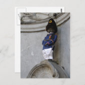 Manneken Pis Postkarte (Vorne/Hinten)