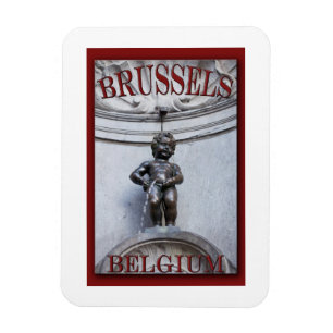 Mannekin Pis in Brüssel Magnet