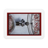 Mannekin Pis in Brussels Magnet (Horizontal)