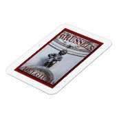 Mannekin Pis in Brussels Magnet (Linke Seite)