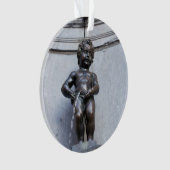 Mannekin Pis in Brussels Ornament (Vorderseite)