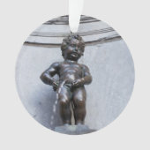 Mannekin Pis in Brussels Ornament (Vorderseite)
