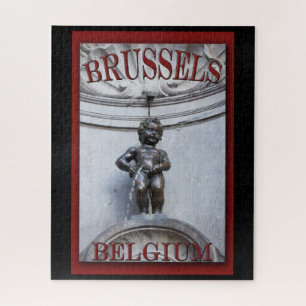Mannekin Pis in Brussels Puzzle