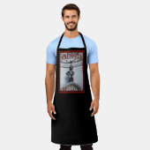 Mannekin Pis in Brussels Schürze (Getragen)