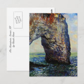 Manneporte, Etretat, II Postkarte (Vorne/Hinten)