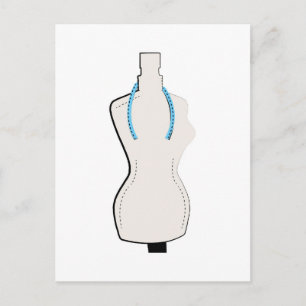 Mannequin Base Postkarte