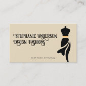 Mannequin Beauty Fashion Visitenkarte (Vorderseite)