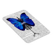 Mannequin Blue Butterfly Magnet (Rechte Seite)