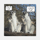 Mannequin Challenged Lemurs Magnet (Vorne)