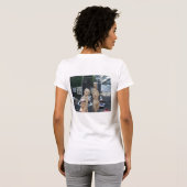 Mannequin-Familie - Bild-an Rückseite T-Shirt (Schwarz voll)